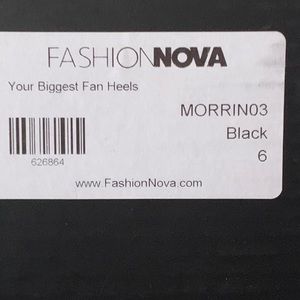 Black ankle strap heels